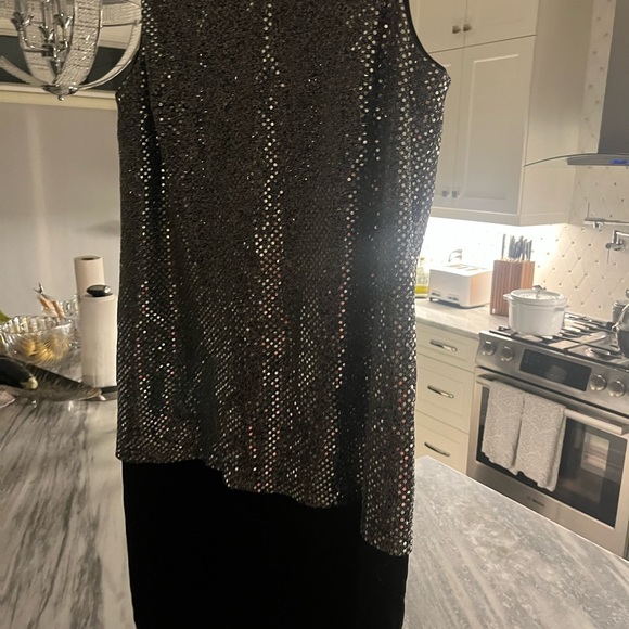 Fabulous vintage ALGO DRESS SIZE 14 gala mother of the bride evening cruise wear - Picture 11 of 16